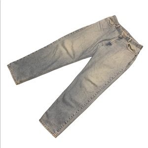 Vintage 90’s Calvin Klein Faded Blue Straight Fit Denim Jeans.